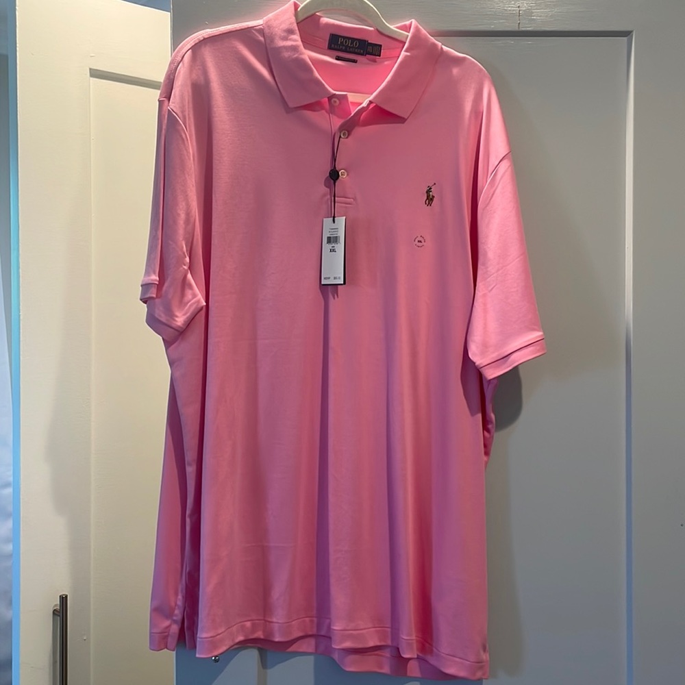 Pink Men’s classic fit Polo shirt